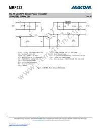 MRF422 Datasheet Page 3