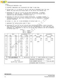 MRF5S9070NR5 Datasheet Page 12