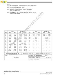 MRF6S24140HS Datasheet Page 8