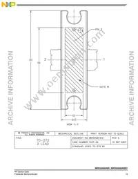 MRF6S9060NR1 Datasheet Page 15