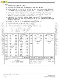 MRF6S9125NR1 Datasheet Page 18