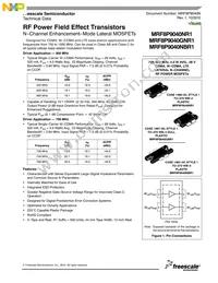 MRF8P9040NBR1 Datasheet Cover