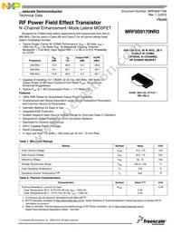 MRF8S9170NR3 Datasheet Cover