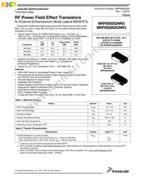 MRF8S9202GNR3 Datasheet Cover