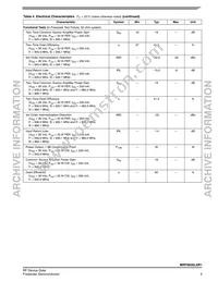 MRF9030LSR1 Datasheet Page 3