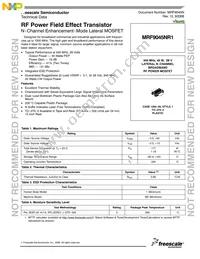 MRF9045NBR1 Datasheet Cover