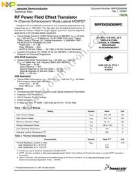 MRFE6S9060NR1 Datasheet Cover