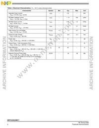 MRFG35003M6T1 Datasheet Page 2