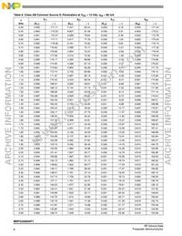 MRFG35005NT1 Datasheet Page 6