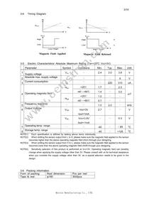 MRMS541D-001 Datasheet Page 3