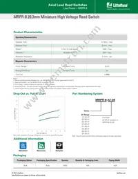 MRPR-8-37-43 Datasheet Page 2