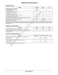 MRS1504T3 Datasheet Page 2