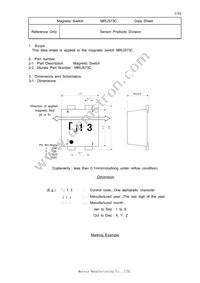 MRUS73C-001 Datasheet Cover