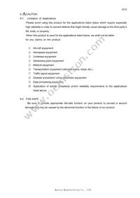 MRUS73C-001 Datasheet Page 9