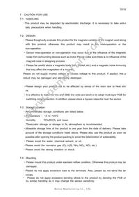 MRUS73C-001 Datasheet Page 10