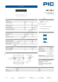 MS-108-4-2 Datasheet Cover