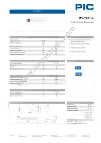 MS-2431-4-1-0300 Datasheet Cover