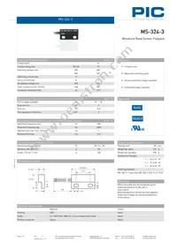 MS-324-3-1-0500 Datasheet Cover