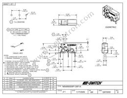 MS0850500F130P1A Datasheet Cover