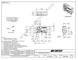 MS0850500F295S1A Datasheet Cover