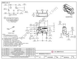 MS0850501F045V1A Datasheet Cover