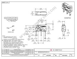 MS0850504F035C1A Datasheet Cover