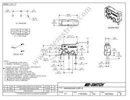 MS0850504F035P1A Datasheet Cover