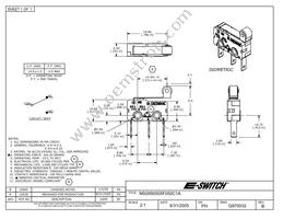 MS0850505F050C1A Datasheet Cover