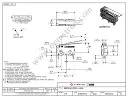 MS085R103F010S1A Datasheet Cover