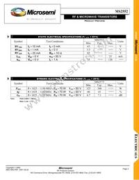 MS2552 Datasheet Page 2