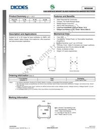 MSB08M-13 Datasheet Cover