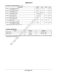 MSB709-RT1G Datasheet Page 2
