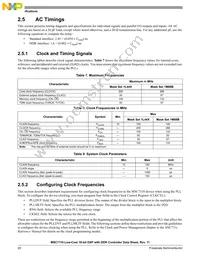 MSC7110VM1000 Datasheet Page 20