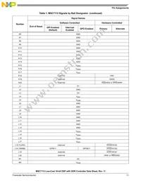 MSC7112VM1000 Datasheet Page 11