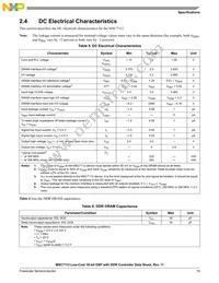 MSC7112VM1000 Datasheet Page 19