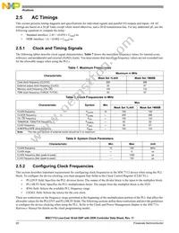 MSC7112VM1000 Datasheet Page 20