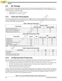 MSC7115VM1000 Datasheet Page 20