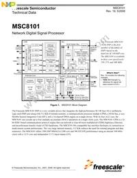 MSC8101VT1500F Datasheet Cover