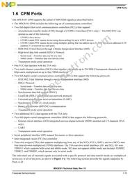 MSC8101VT1500F Datasheet Page 19