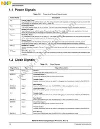 MSC8103VT1200F Datasheet Page 8