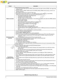 MSC8122MP8000 Datasheet Page 4