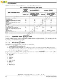 MSC8122TVT6400 Datasheet Page 20