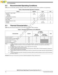 MSC8126TMP6400 Datasheet Page 14