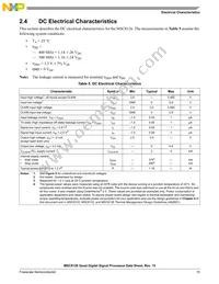 MSC8126TMP6400 Datasheet Page 15