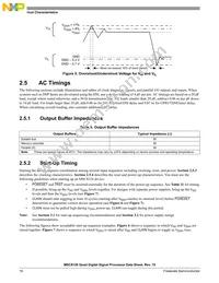 MSC8126TMP6400 Datasheet Page 16