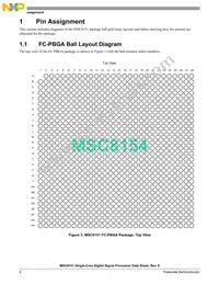 MSC8151TAG1000B Datasheet Page 4