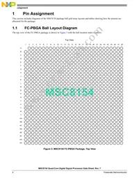MSC8154TAG1000B Datasheet Page 4