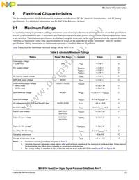 MSC8154TAG1000B Datasheet Page 23