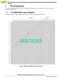 MSC8252TAG1000B Datasheet Page 4