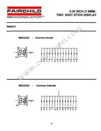 MSD399C Datasheet Page 3